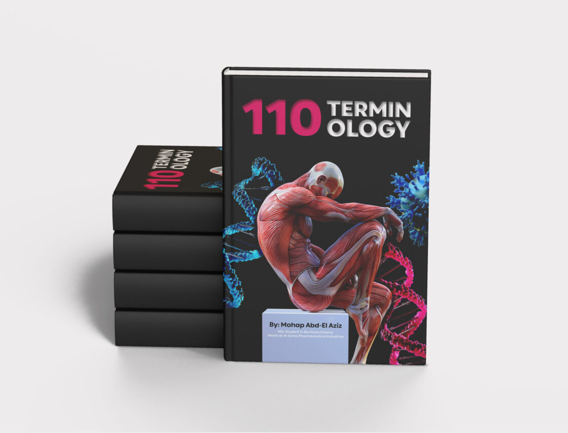 110 Terminology Book cover Design with reel design