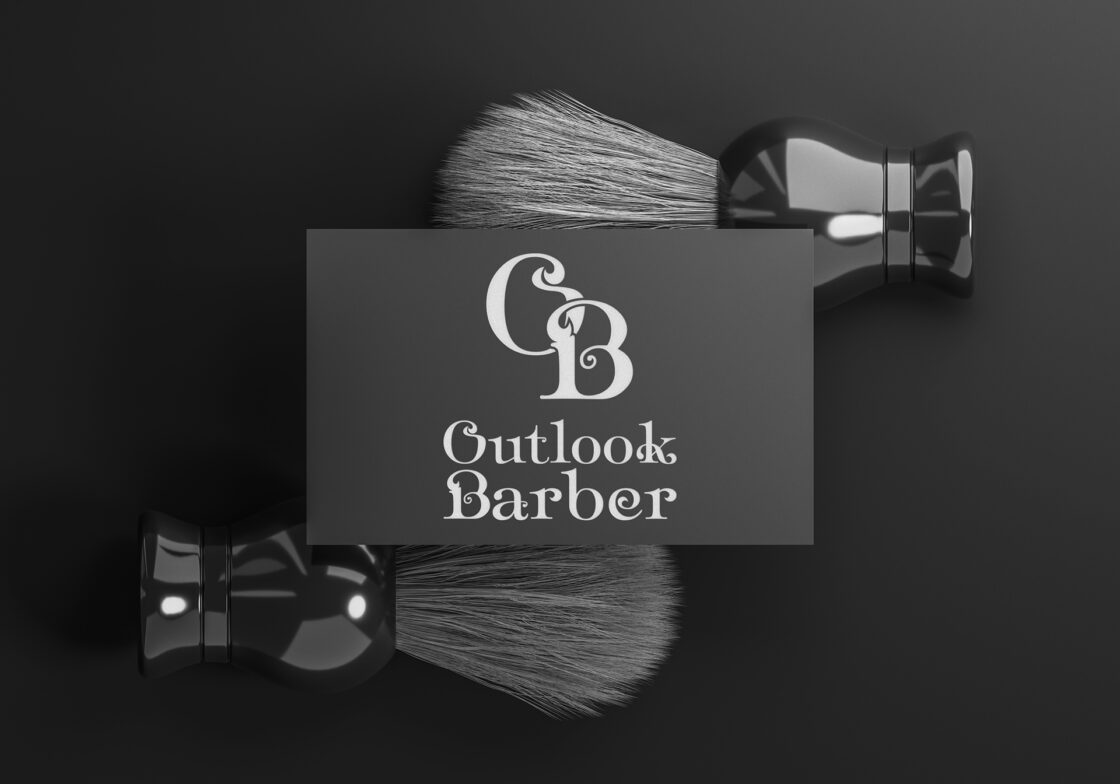 Outlook barber (Barber Shop) Brand Identety Design